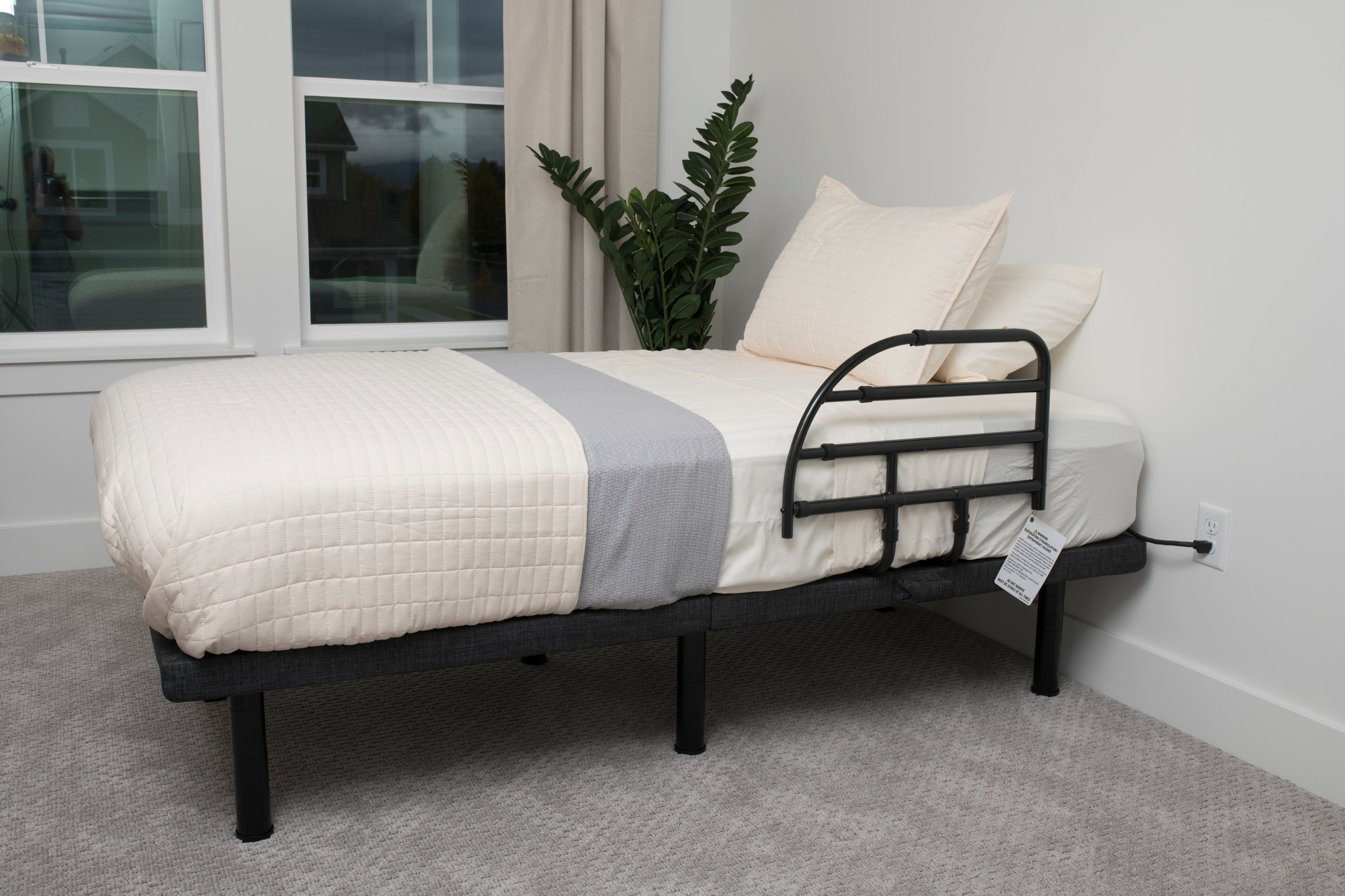 Wonder Bed Rail for Adjustable Beds - Enhance safety and support with this sturdy, adjustable bed rail. Perfect for seniors and those with mobility challenges.