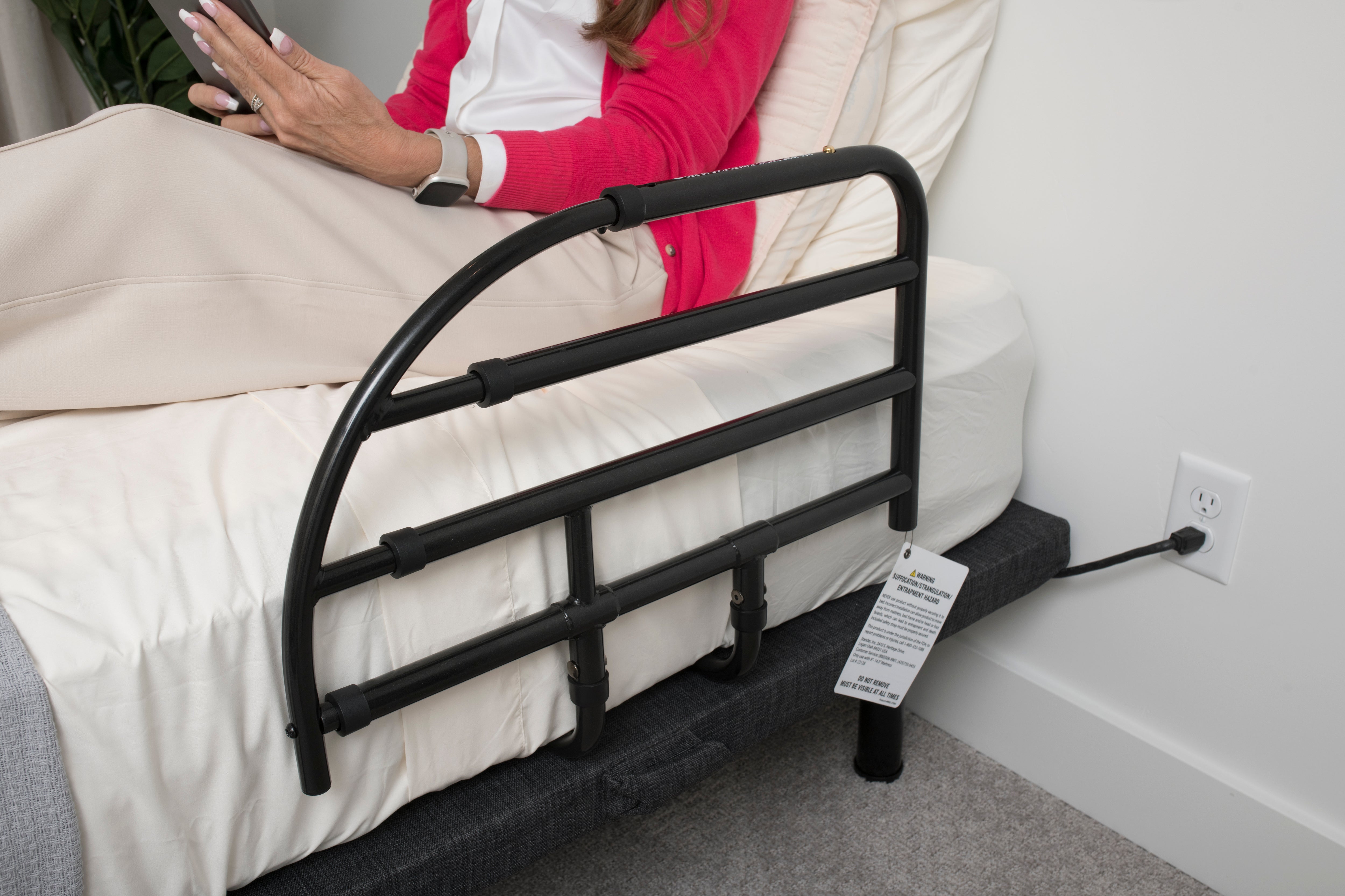 Wonder Bed Rail for Adjustable Beds - Enhance safety and support with this sturdy, adjustable bed rail. Perfect for seniors and those with mobility challenges.