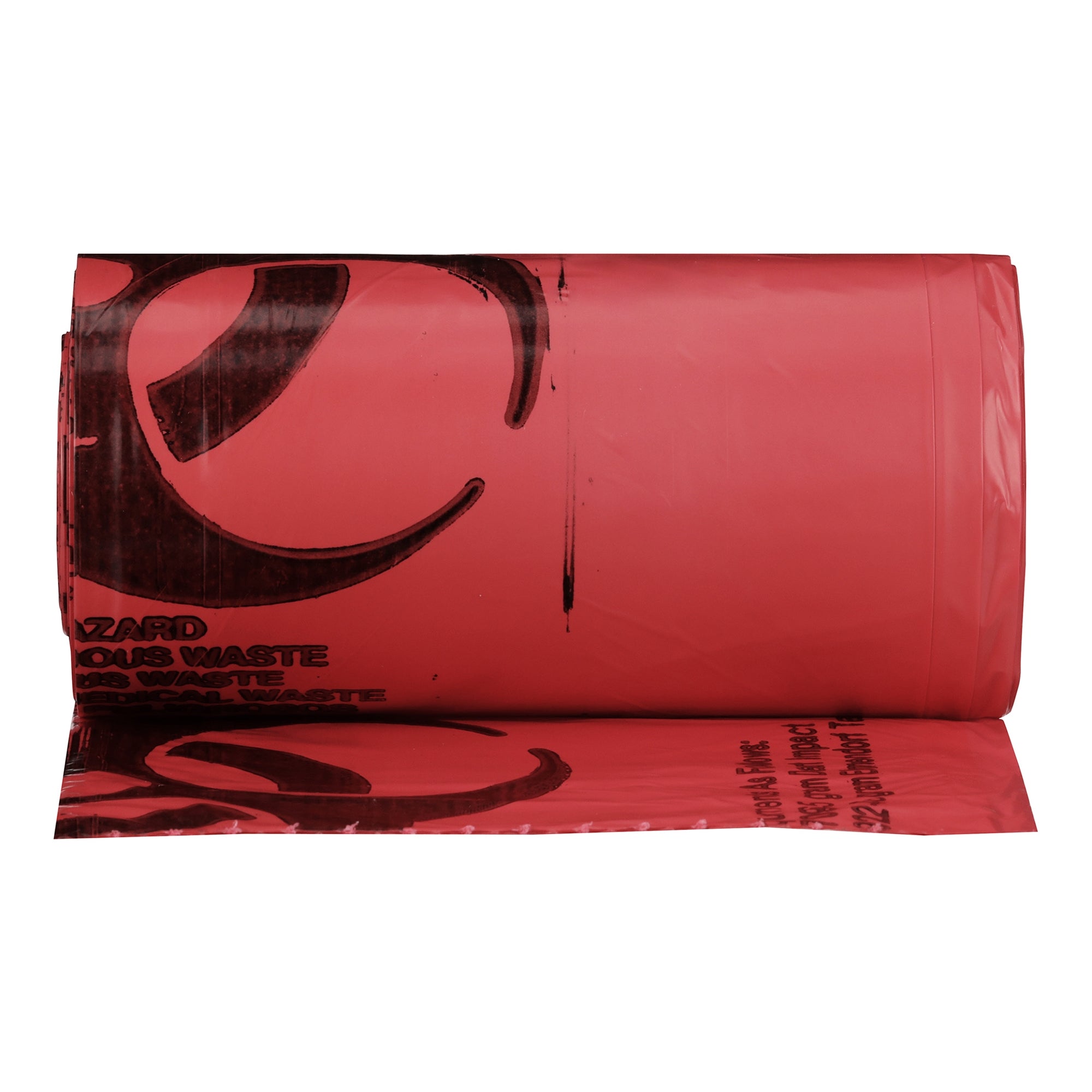 Infectious Waste Bag McKesson 7 to 10 gal. Red Bag Polymer Film 24 X 24 Inch | 500/Case