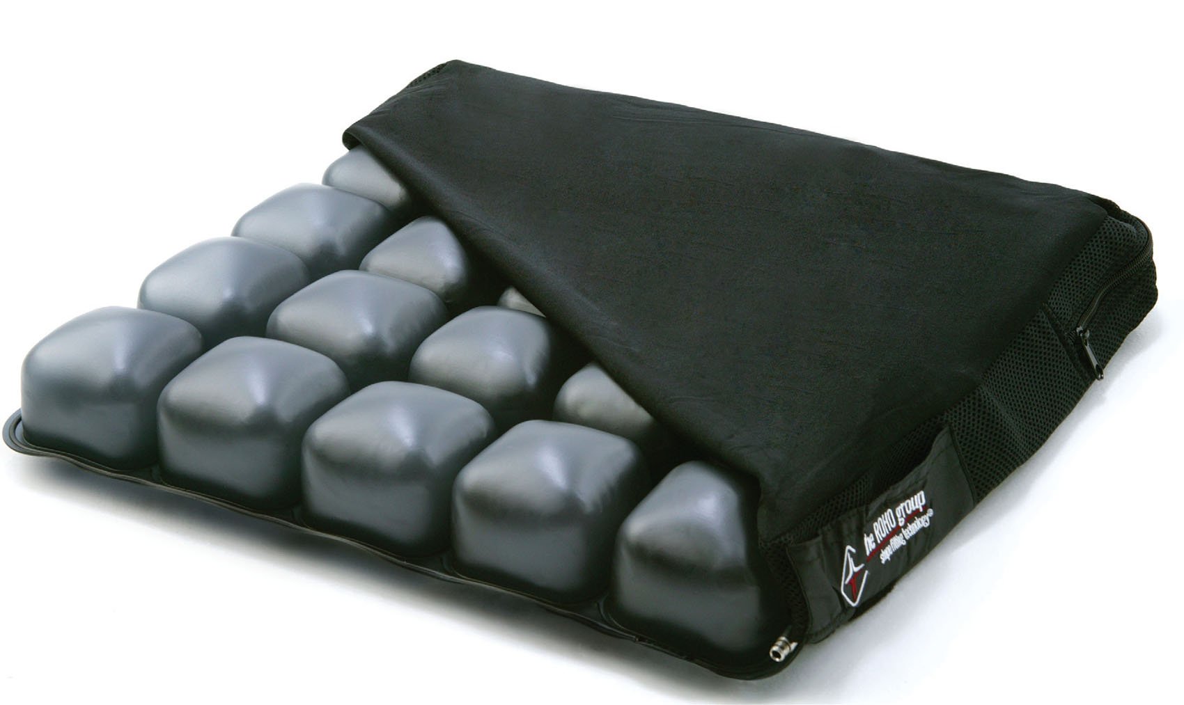 Seat Cushion ROHO Mosaic 18 W X 18 L X 3 D Inch PVC Air Cells