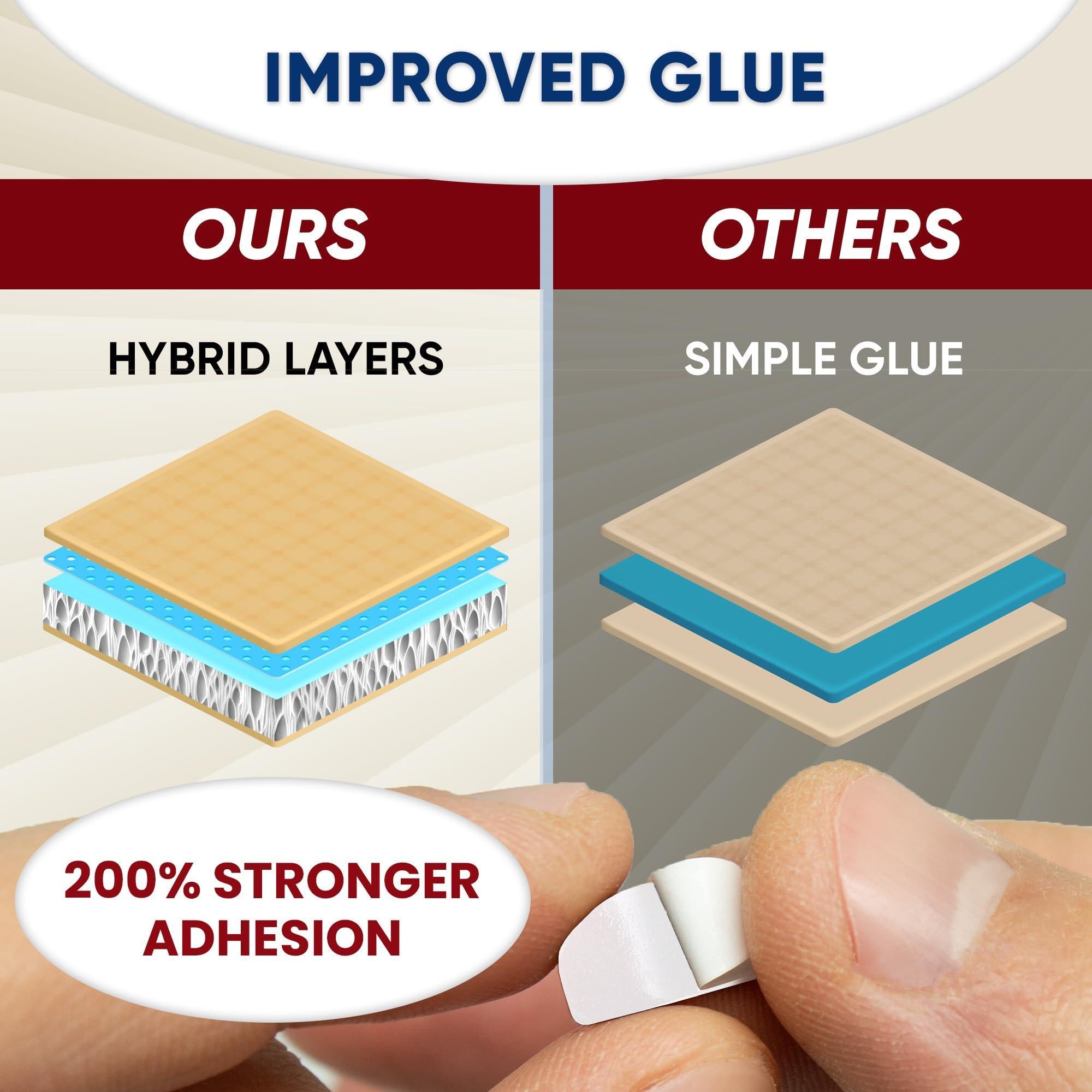 eyeglass nose pads anti slip eye glasses nose pad 0 5 mm silicone nose bridge pads nose grips non slip piece sunglass nose pads guards 6 pairs 0 5mm x 7mm x 16mm