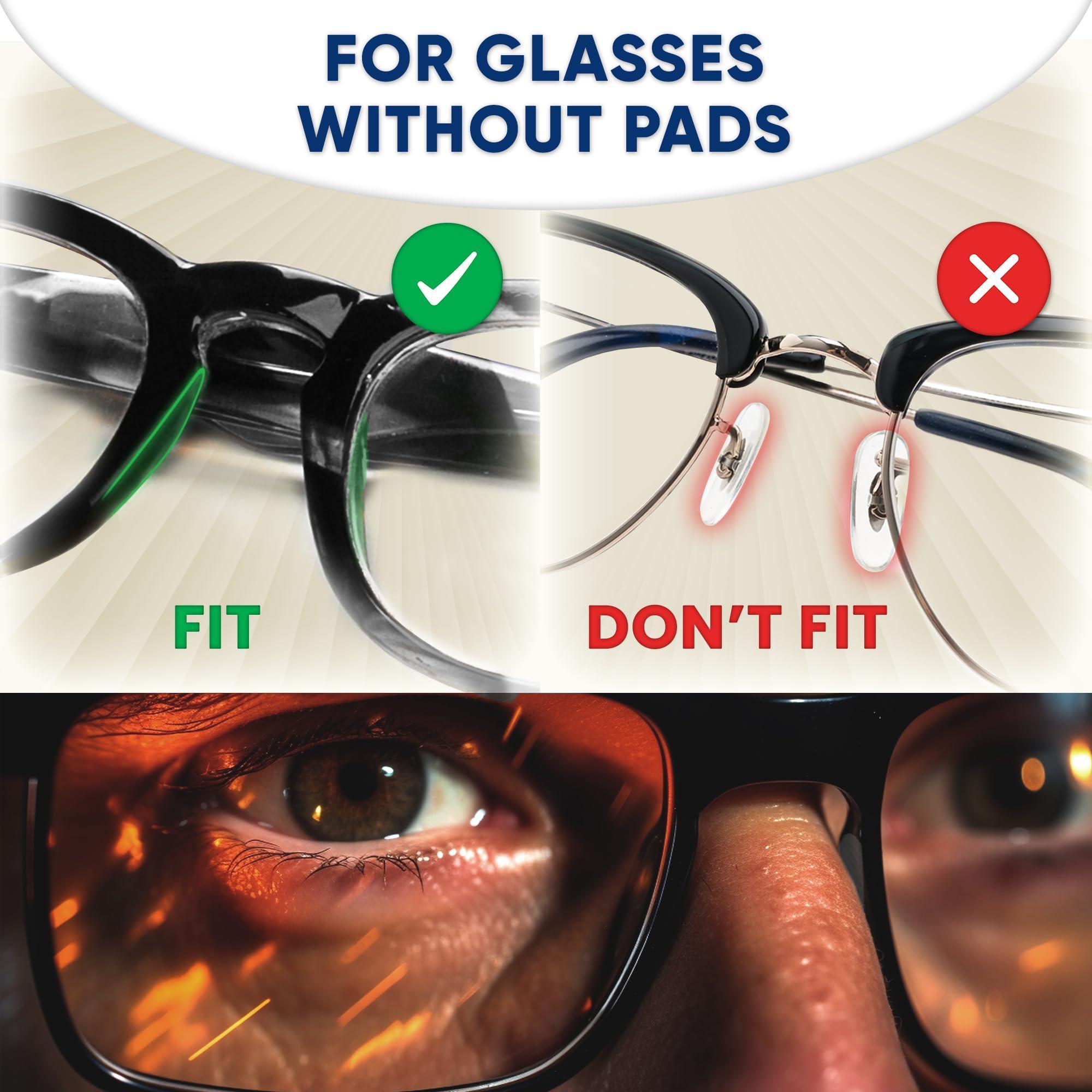 eyeglass nose pads anti slip eye glasses nose pad 0 5 mm silicone nose bridge pads nose grips non slip piece sunglass nose pads guards 6 pairs 0 5mm x 7mm x 16mm