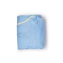 Non-Reinforced Surgical Gown with Towel ULTRA X-Large Blue Sterile AAMI Level 3 Disposable, Packaging Type- Case