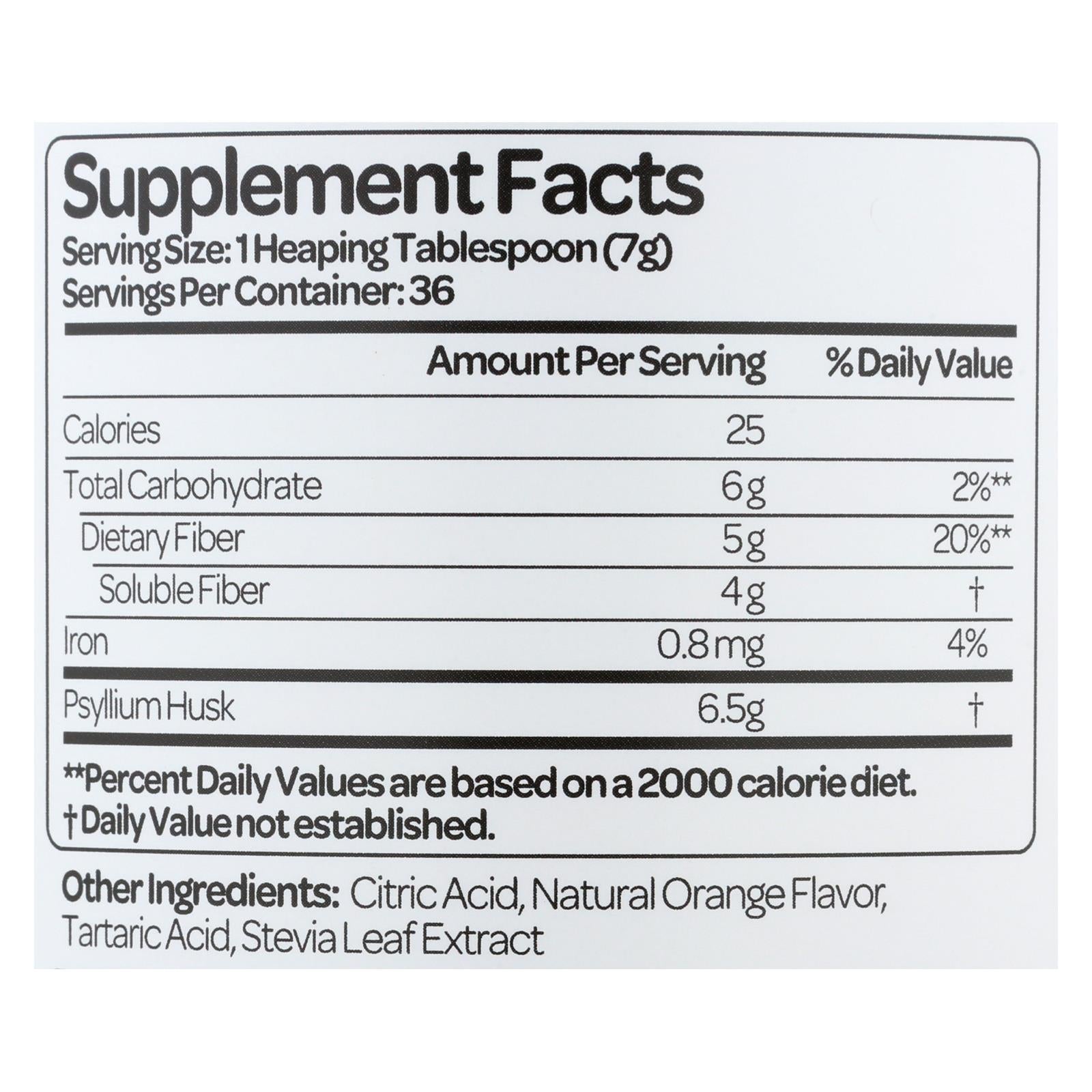 health plus colon cleanse orange 9 oz