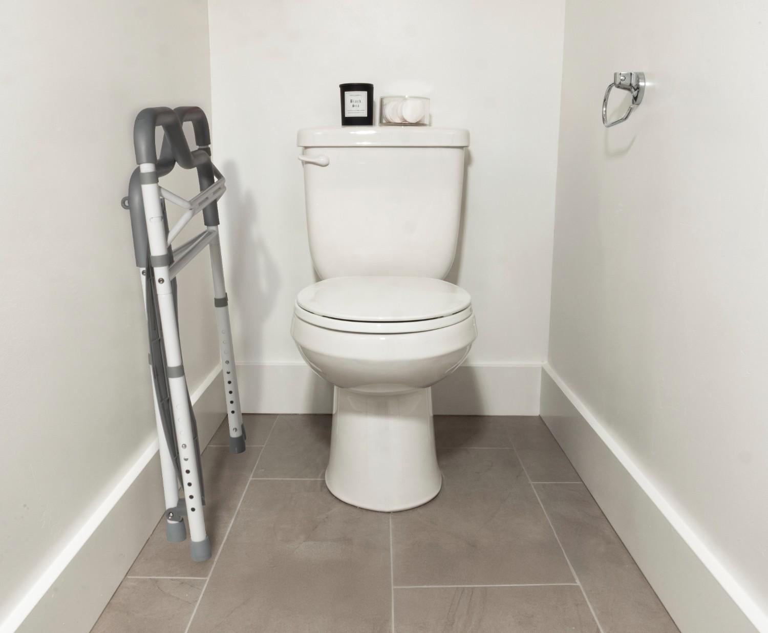 Wonder Toilet Safety Rail - Enhance Stability & Support for Safe Bathroom Use, Adjustable Design for All Users, Easy Installation, Durable & Stylish.