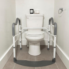 Wonder Toilet Safety Rail - Enhance Stability & Support for Safe Bathroom Use, Adjustable Design for All Users, Easy Installation, Durable & Stylish.