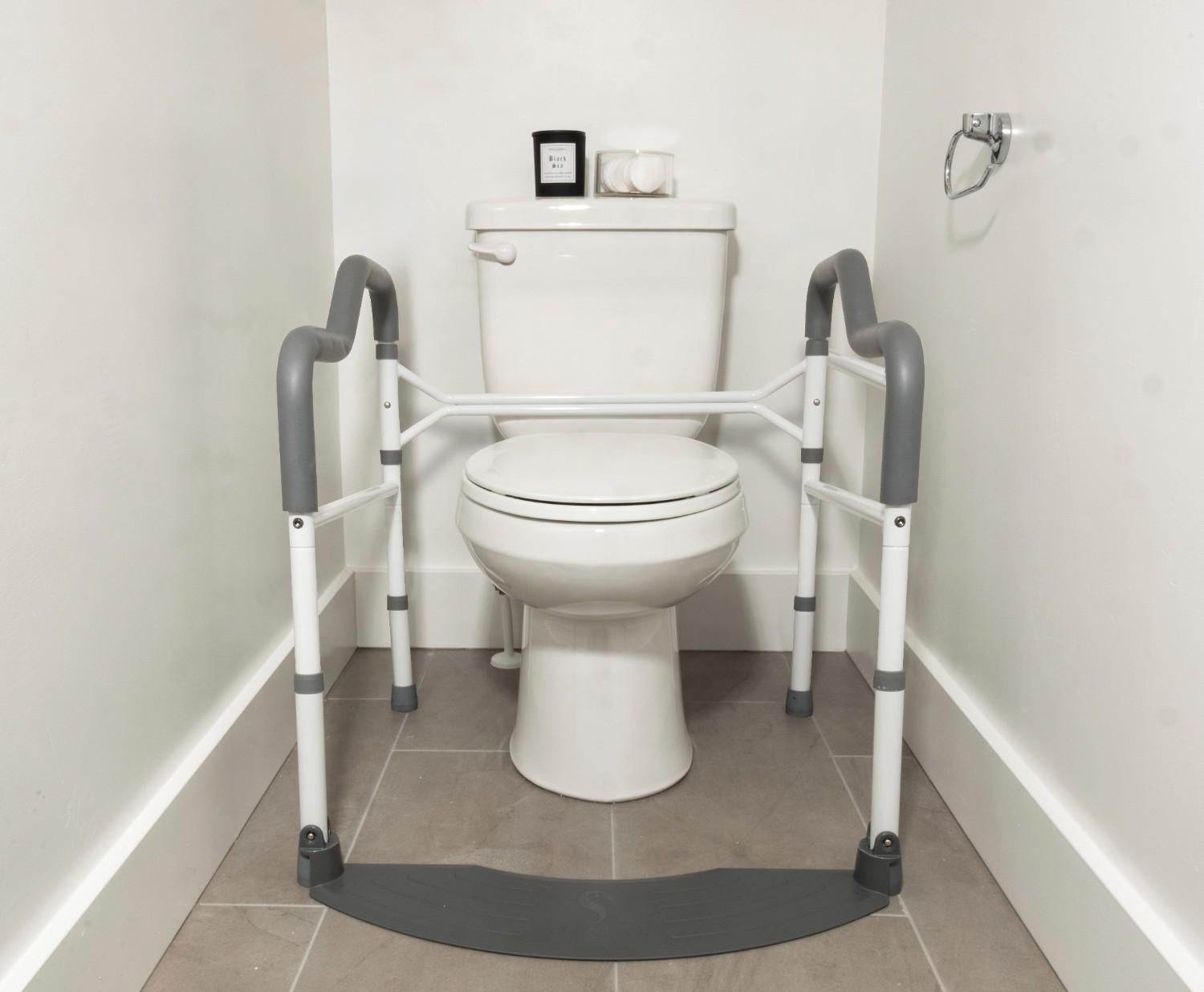 Wonder Toilet Safety Rail - Enhance Stability & Support for Safe Bathroom Use, Adjustable Design for All Users, Easy Installation, Durable & Stylish.