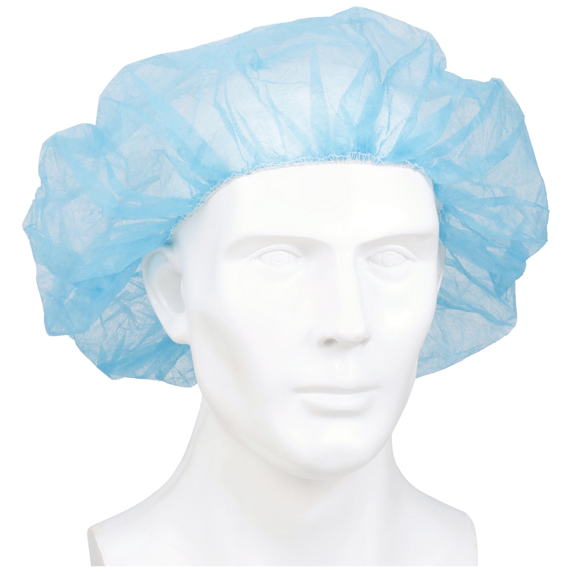 Bouffant Cap McKesson Blue Elastic Closure, Packaging Type- Case