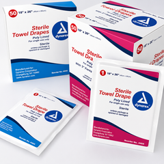 Towel Drape Sheets- Sterile- 3 18 X 26 Bx/50