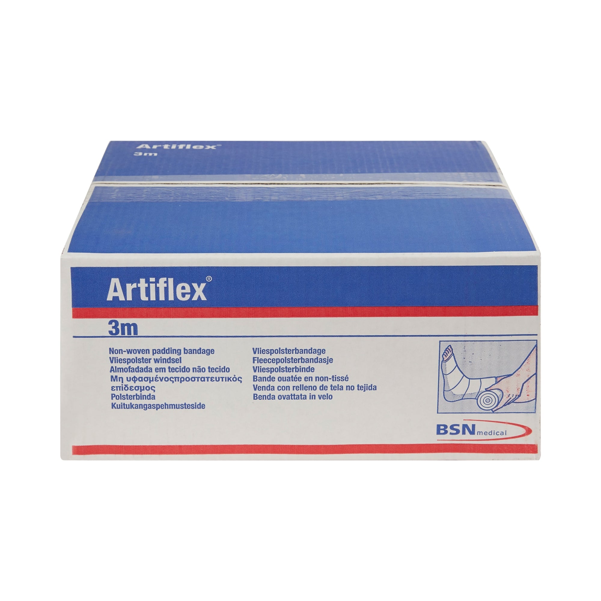 Orthopedic Padding Roll Undercast Artiflex 3.9 Inch X 3.3 Yard Polyester / Polypropylene / Polyethylene NonSterile Packaging Type - Case