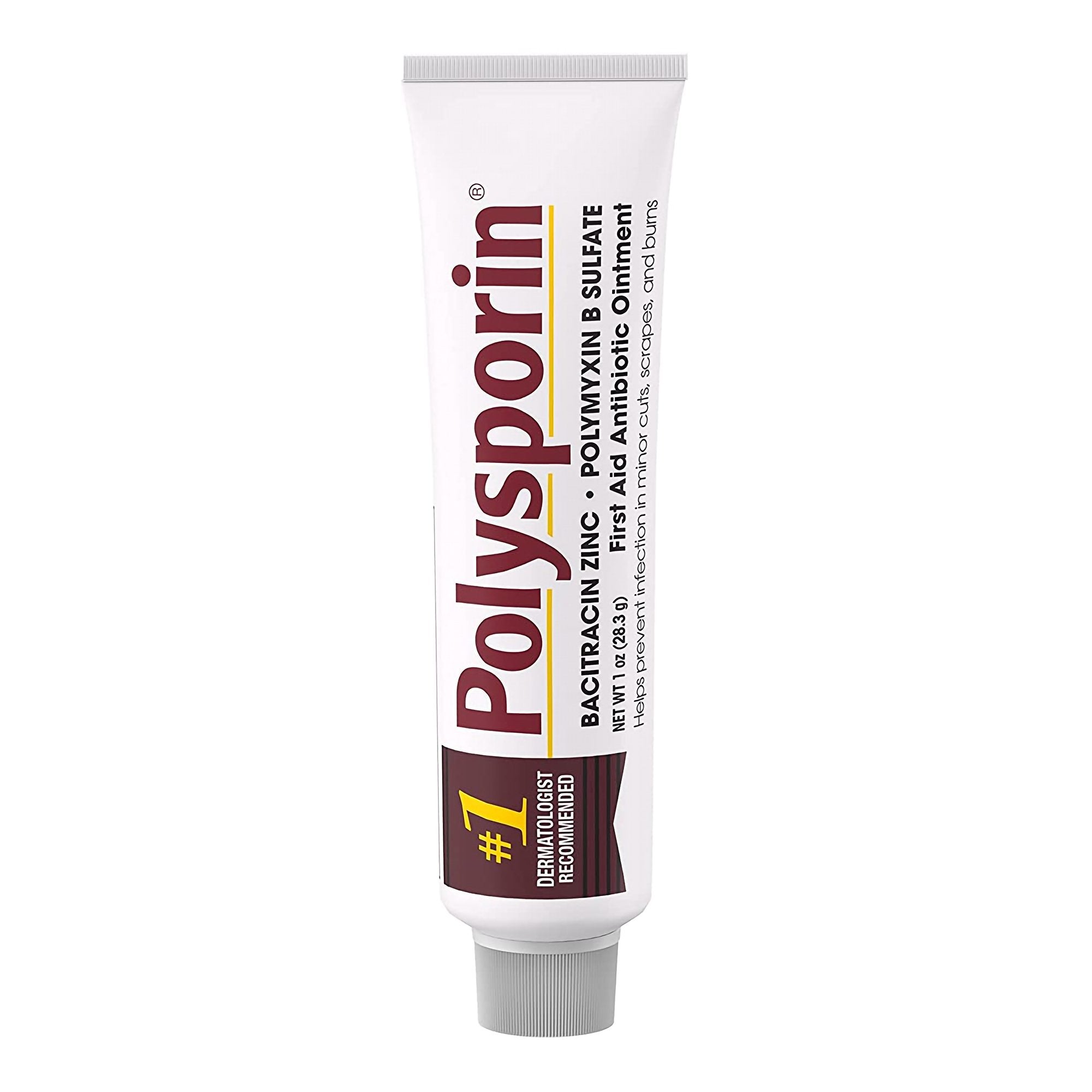 First Aid Antibiotic Bacitracin / Polymyxin B Polysporin Ointment 15 Gram Tube