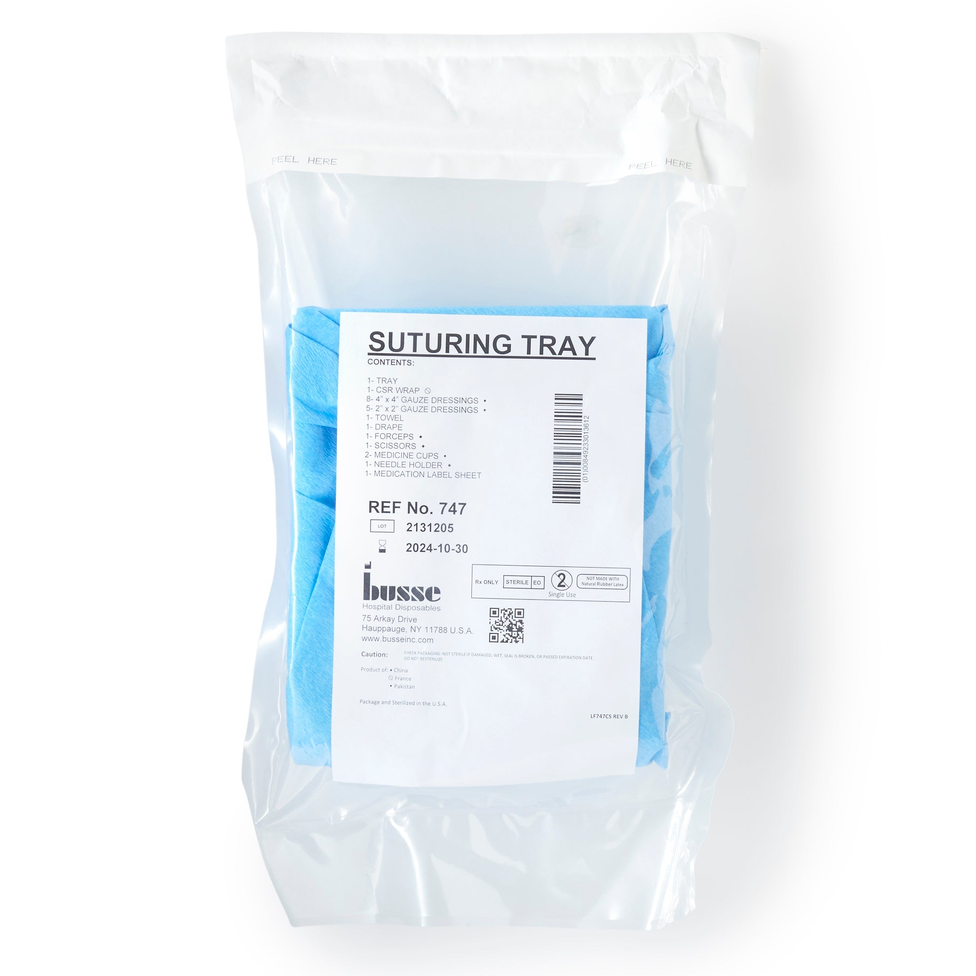 Suture Tray, Packaging Type- Case