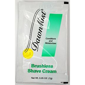 Shaving Cream DawnMist Individual Packet 0.25 oz.