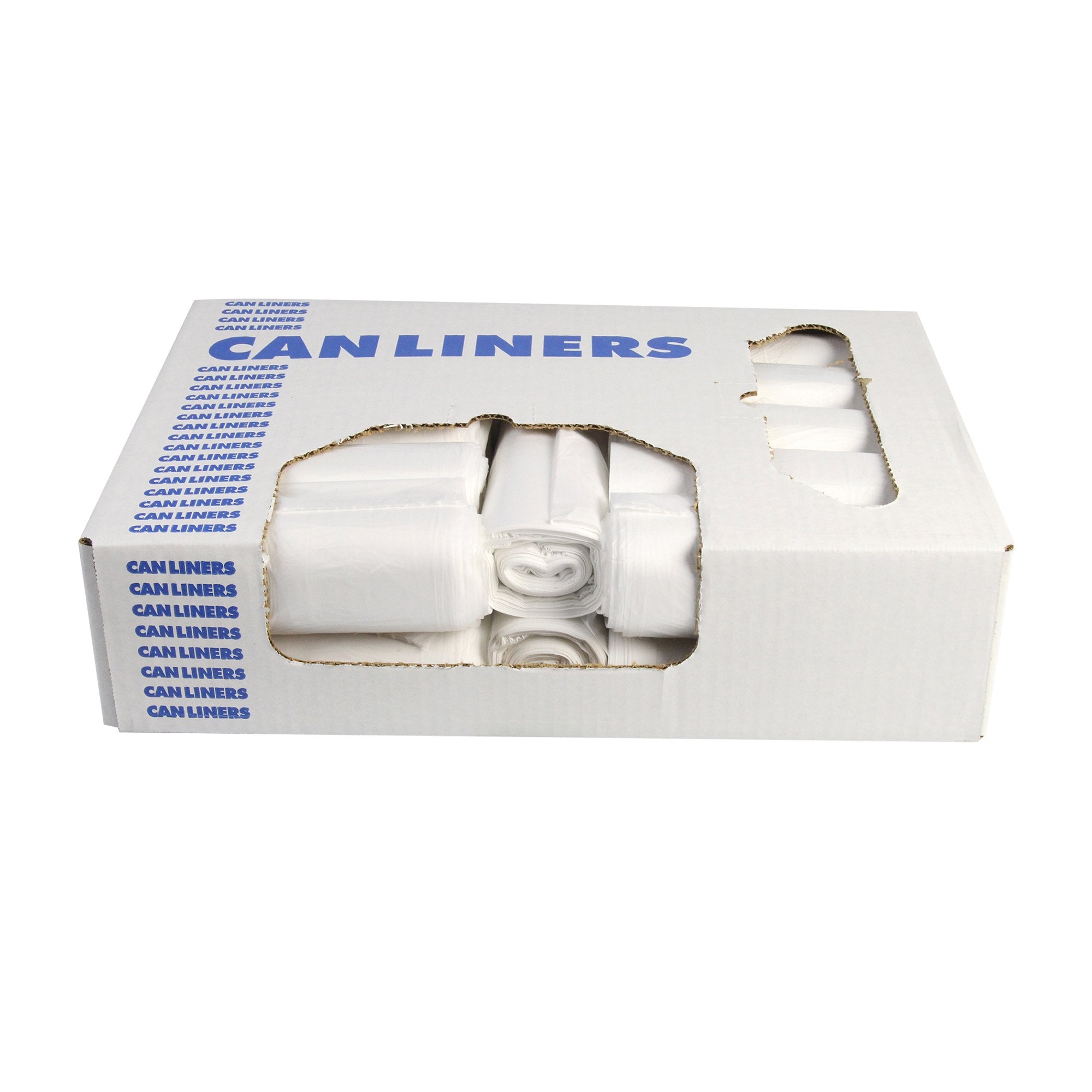 Trash Bag Heritage 33 gal. Clear LLDPE 0.65 mil 33 X 39 Inch Star Seal Bottom Flat Pack, Packaging Type- Case