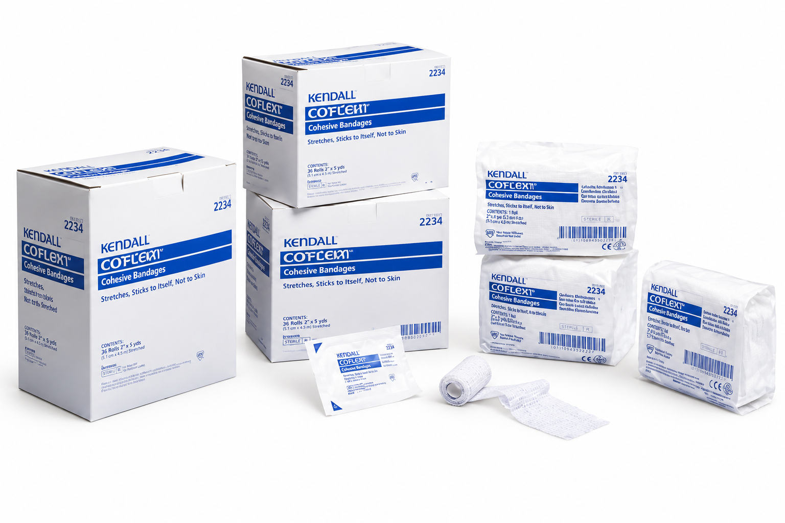 Conform Stretch Gauze 1 X 75 Non-sterile Bx/24