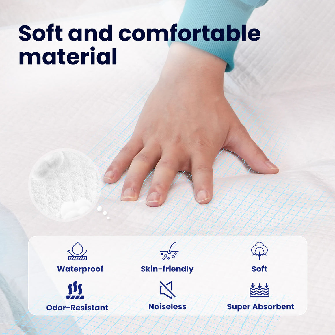 AT09 Extra Absorbency Adult Disposable Underpads - Leak-Proof Protection