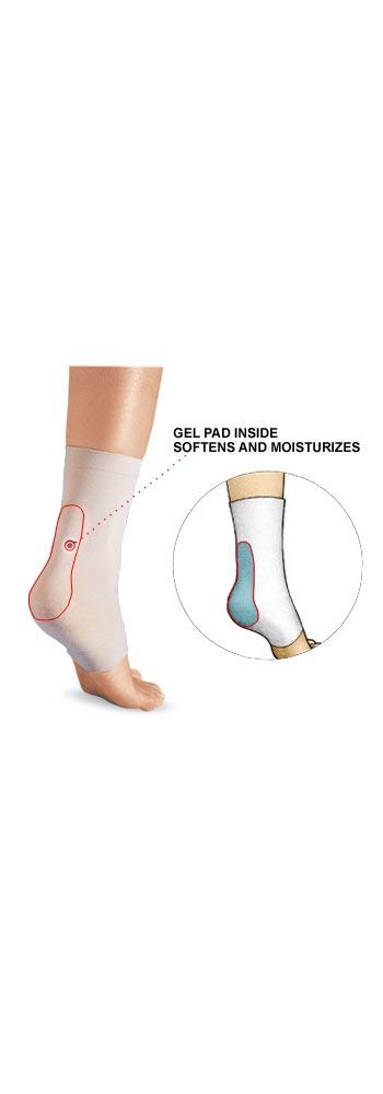 Heel / Ankle Protector Silipos Achilles Small / Medium Beige, Packaging Type- Each