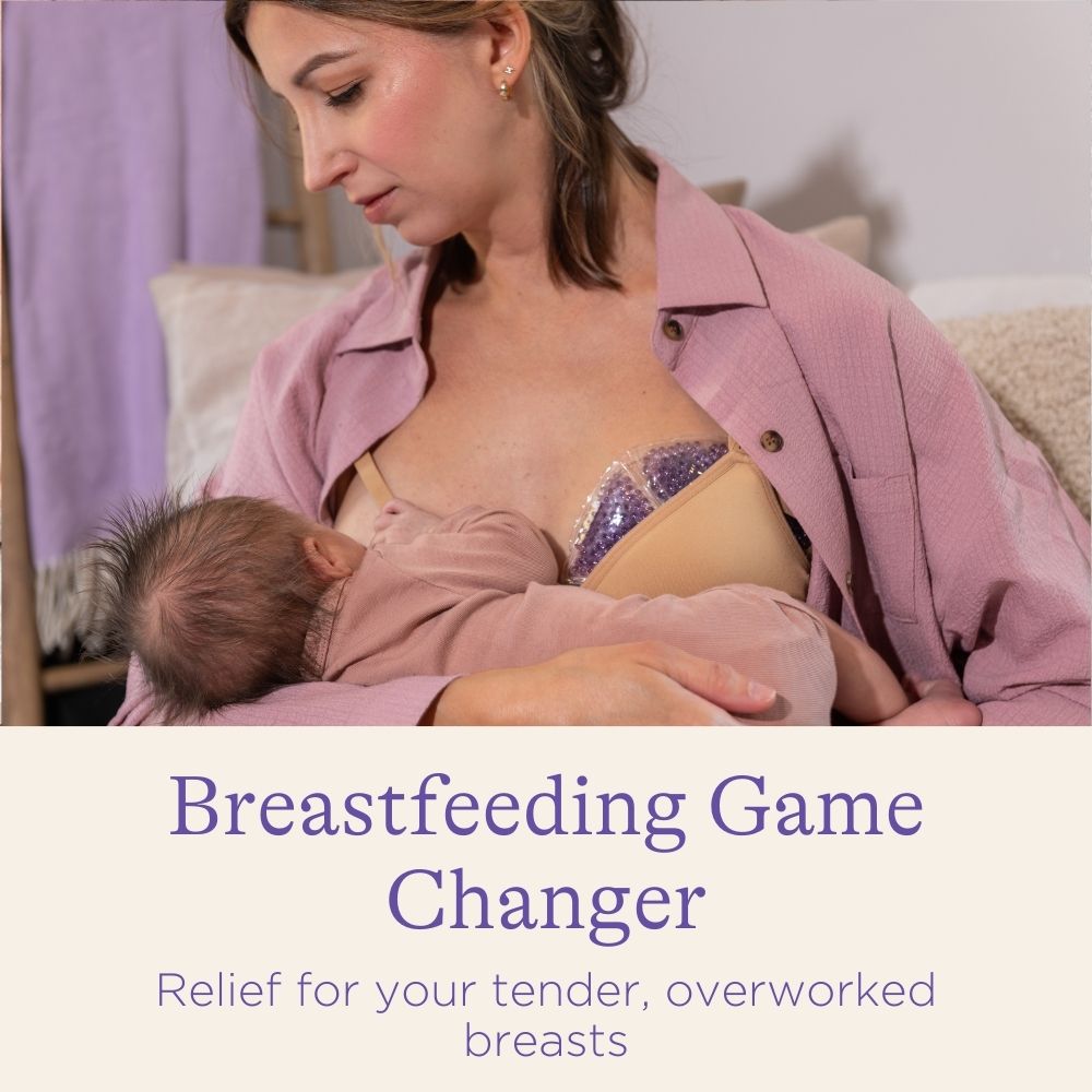 Hot / Cold Pack Lansinoh TheraPearl Breast 6-7/10 X 7 Inch Fabric / Plastic / Gel Reusable,Packaging Type- Box