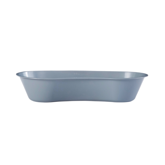 Emesis Basin McKesson Graphite 16 oz. Plastic Single Patient Use, Packaging Type- Case