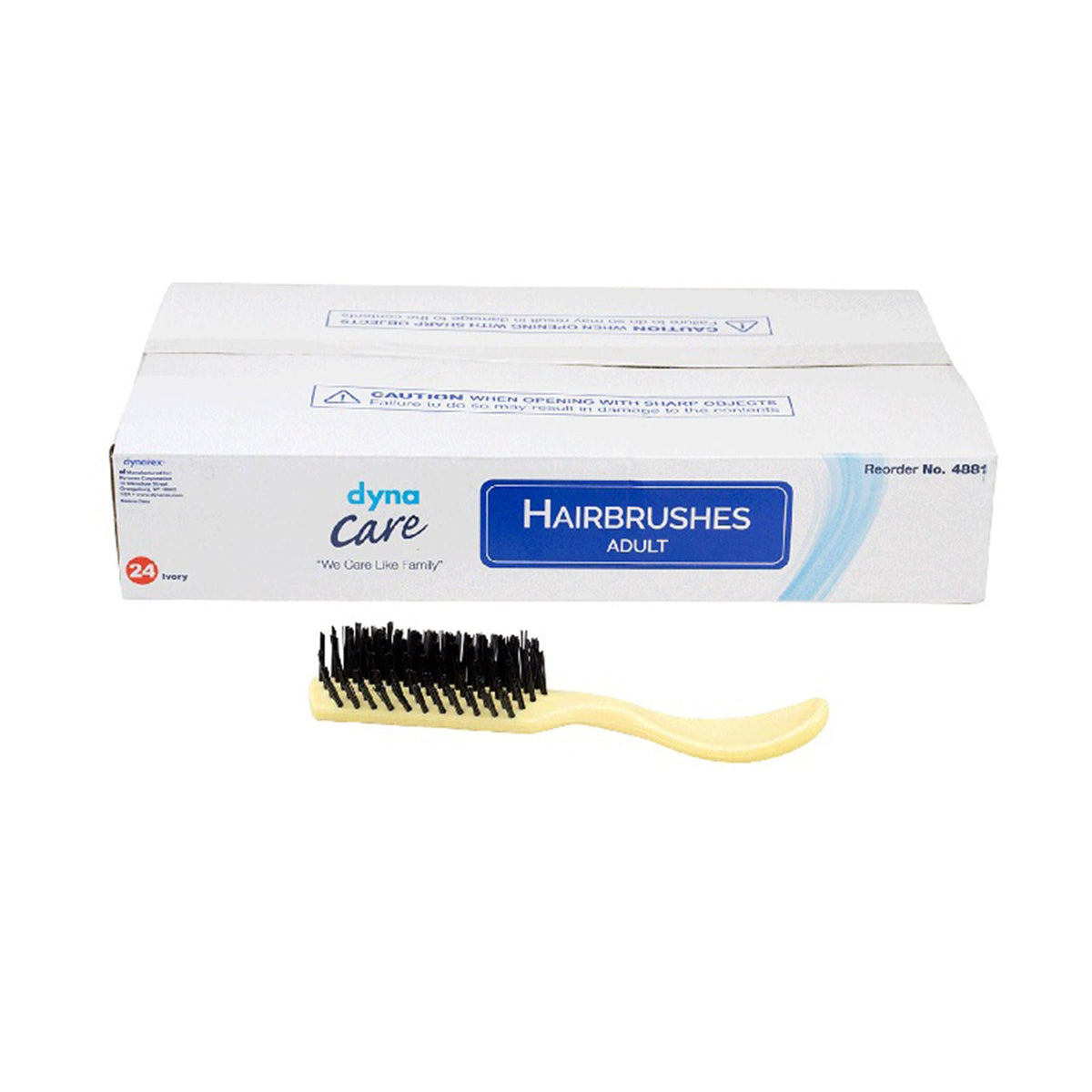 Hairbrush Nylon Bristles 9 Inch, Packaging Type- Box Default Title
