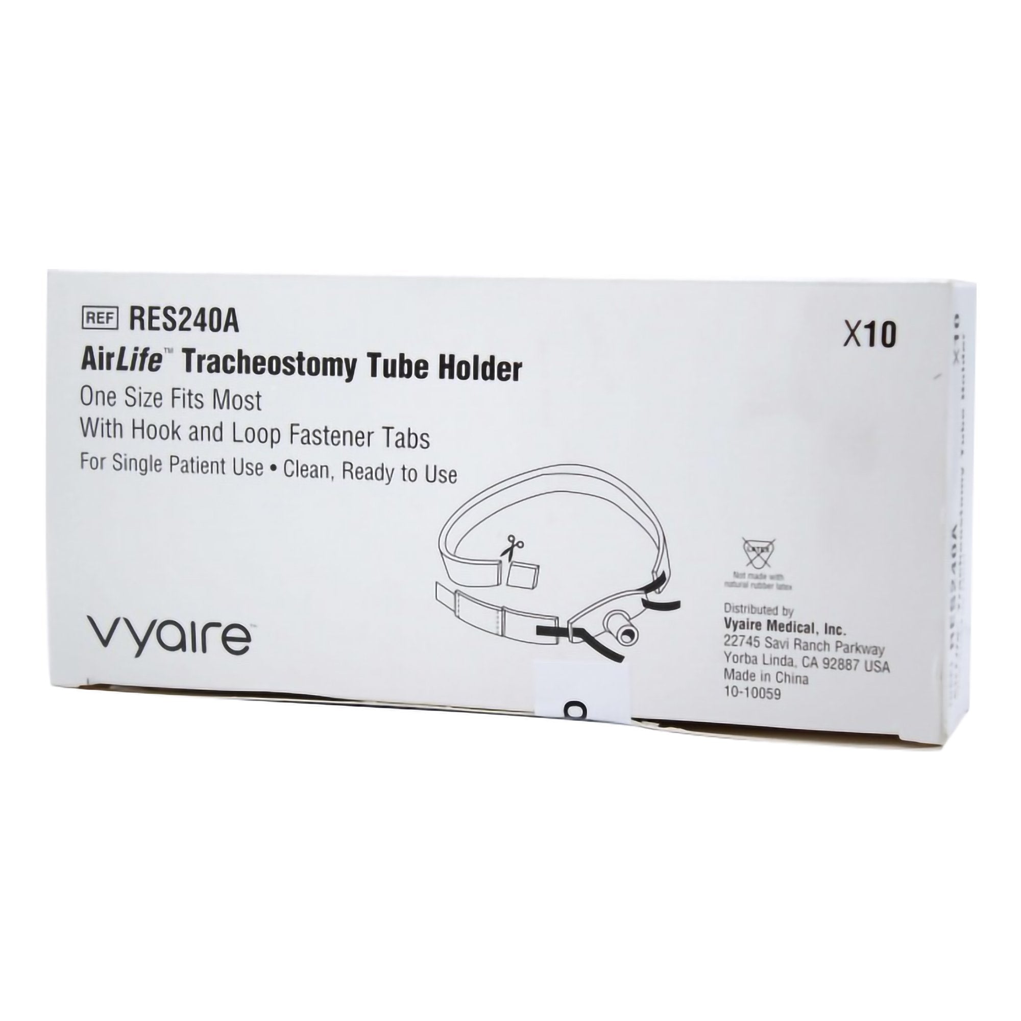 Tracheostomy Tube Holder AirLife 1 X 14 Inch Pediatric