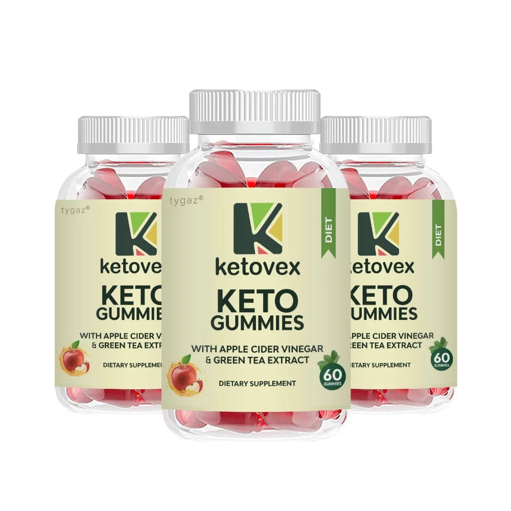 (3 Pack) Ketovex Gummies   Ketovex Keto ACV Gummies