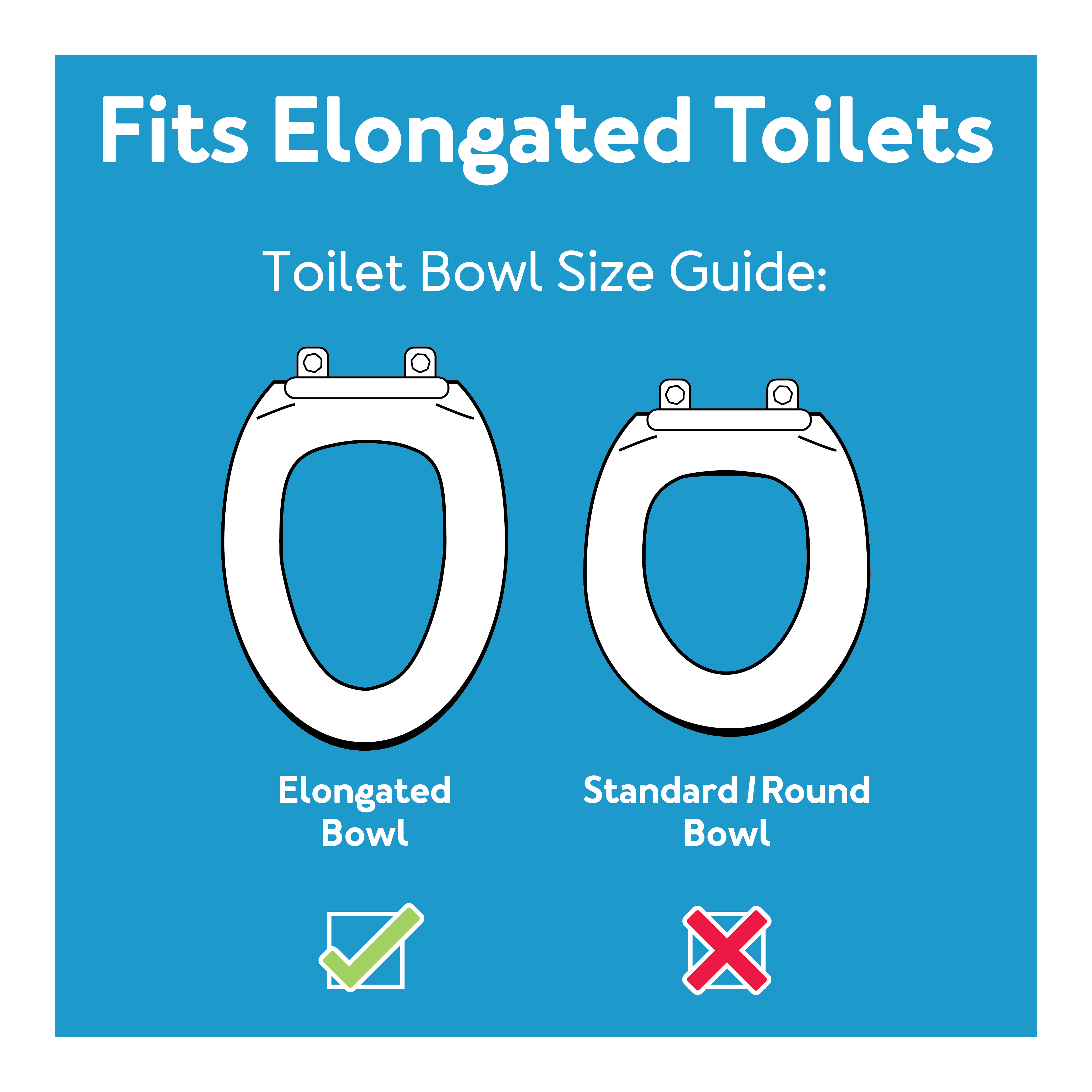Raised Toilet Seat for Elongated Carex