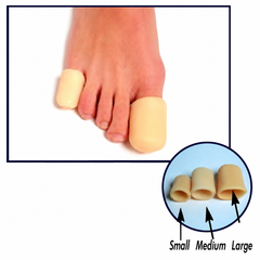 Toe Caps Large Pk/3