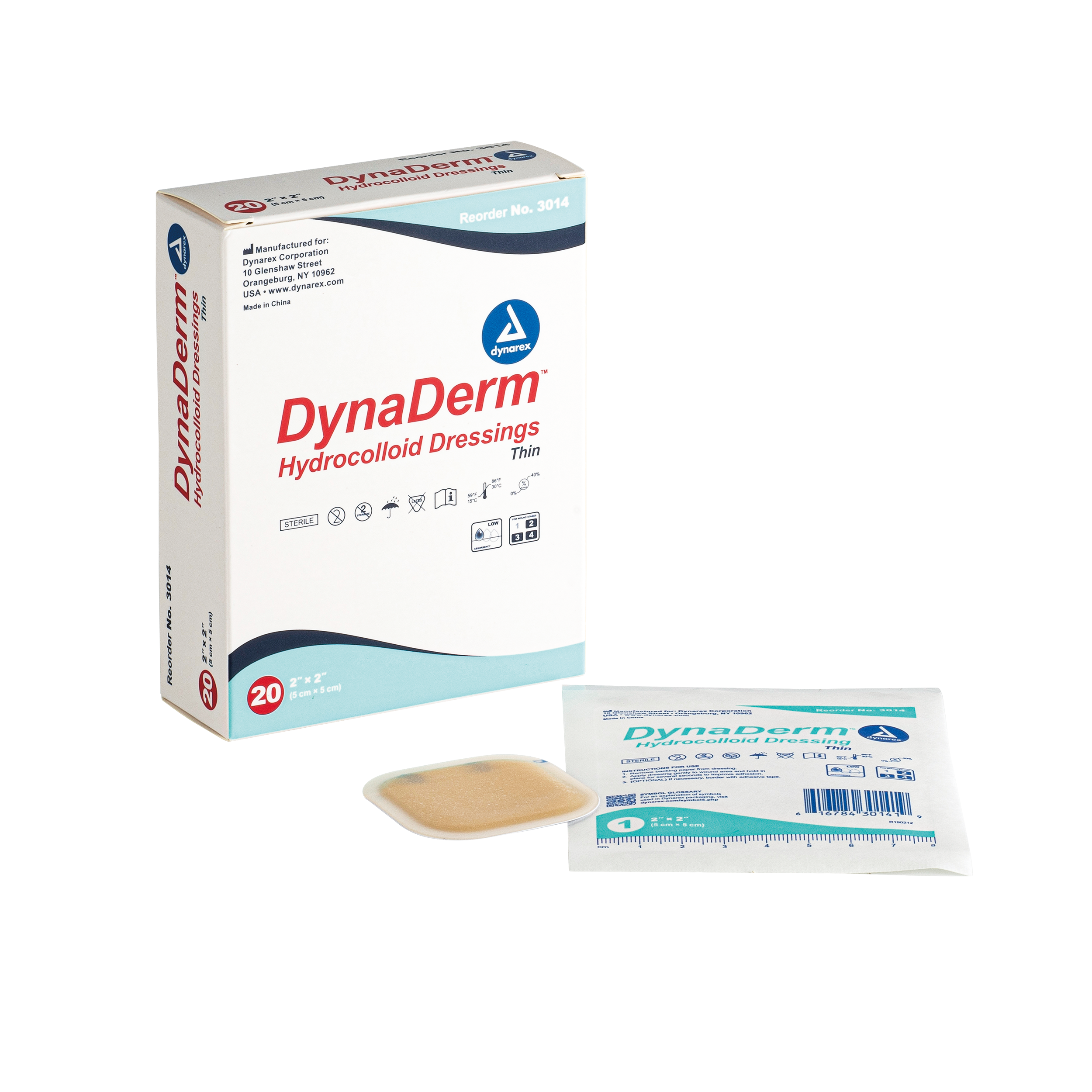 Dynarex DynaDerm Hydrocolloid Dressings