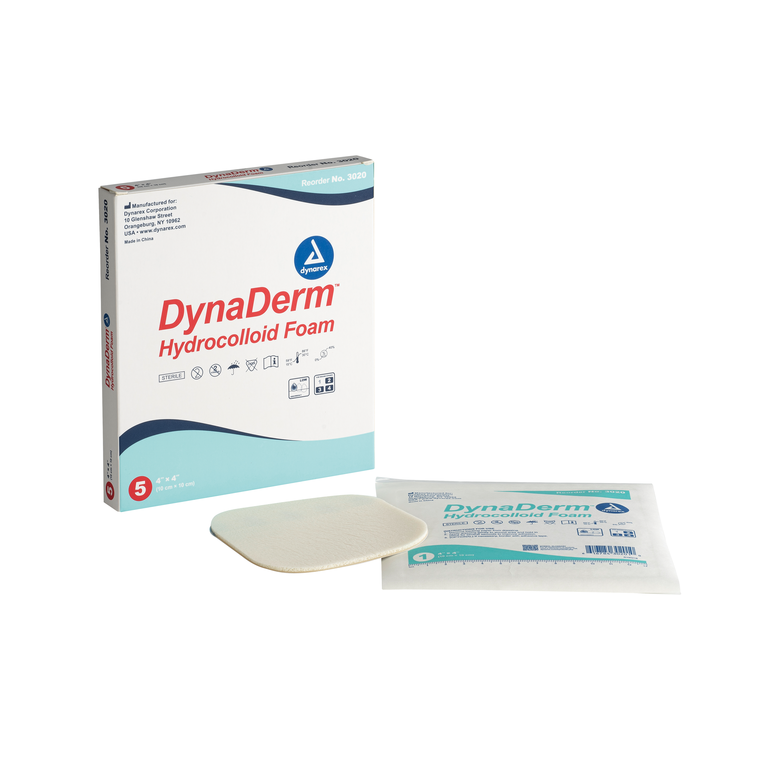 Dynarex DynaDerm Hydrocolloid Dressings