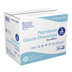 dynarex petroleum gauze dressings
