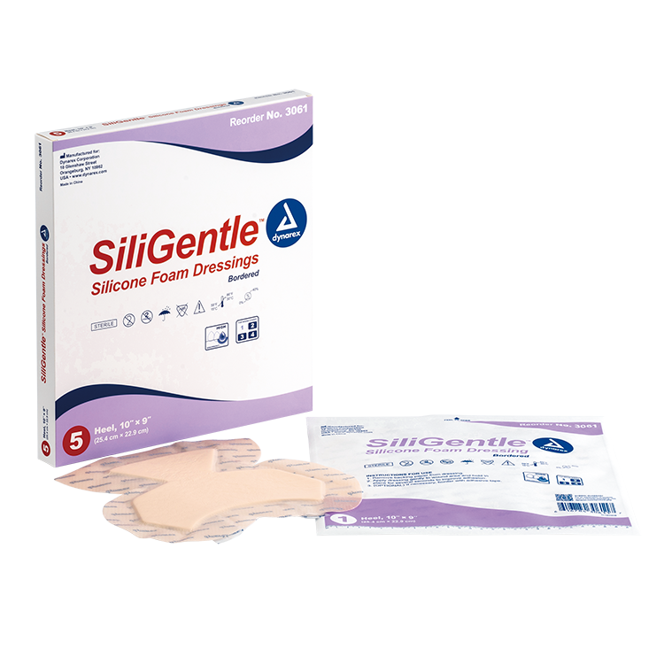 dynarex siligentle foam dressings