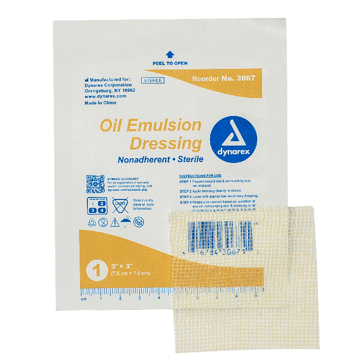 dynarex oil emulsion dressings