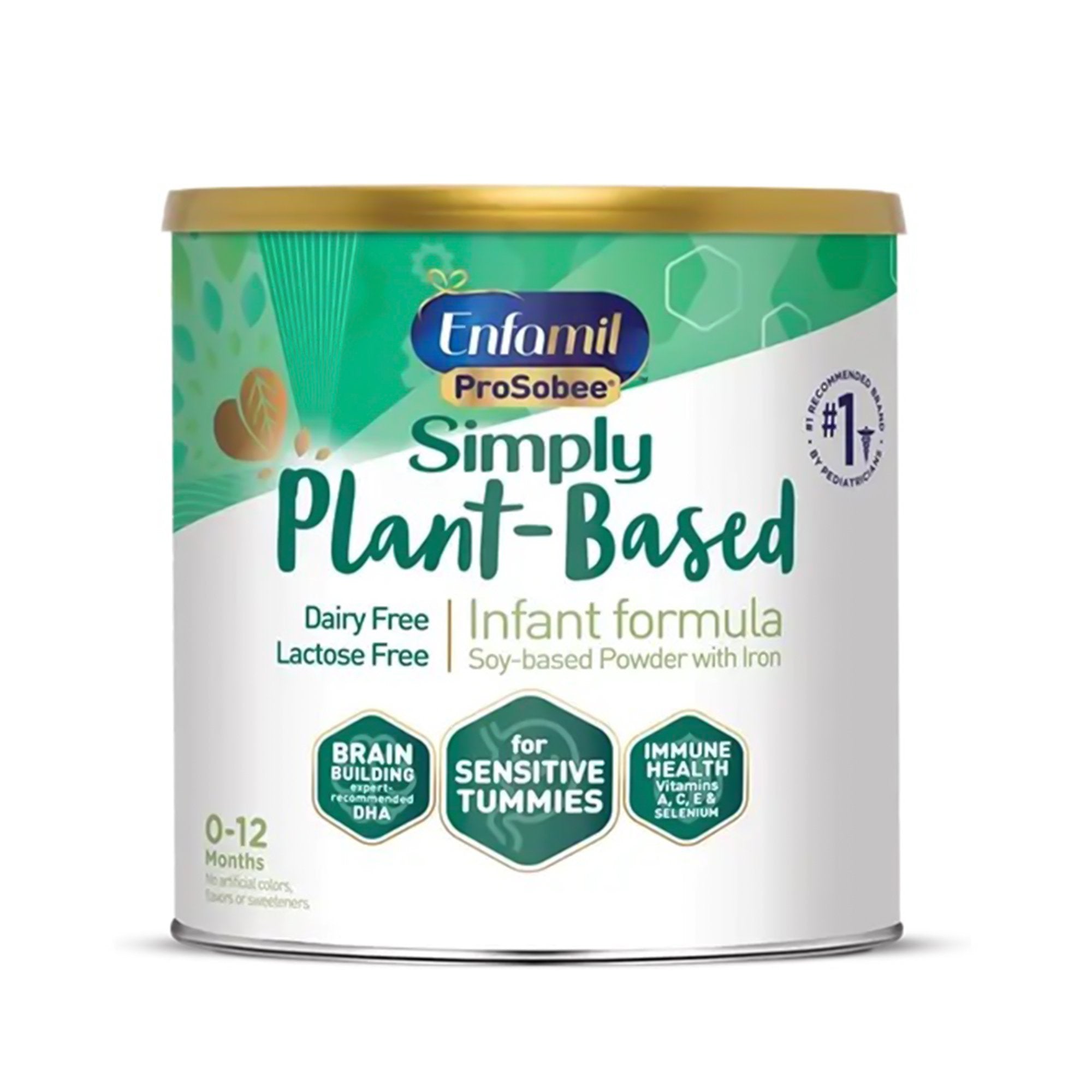 Infant Formula Enfamil ProSobee Unflavored 13 oz. Can Concentrate Soy Lactose Intolerance