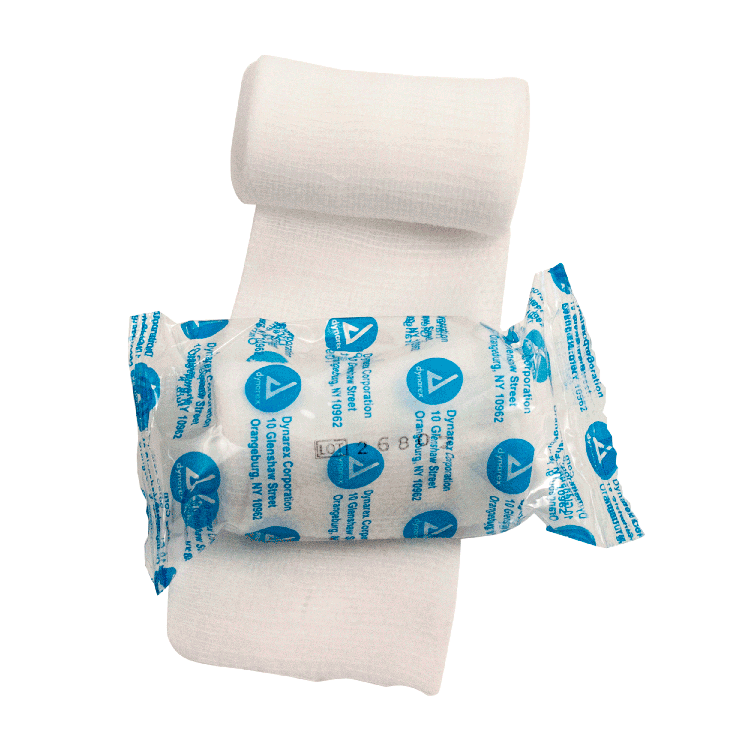 Dynarex Stretch Gauze Bandages - Individually Wrapped-500/Case