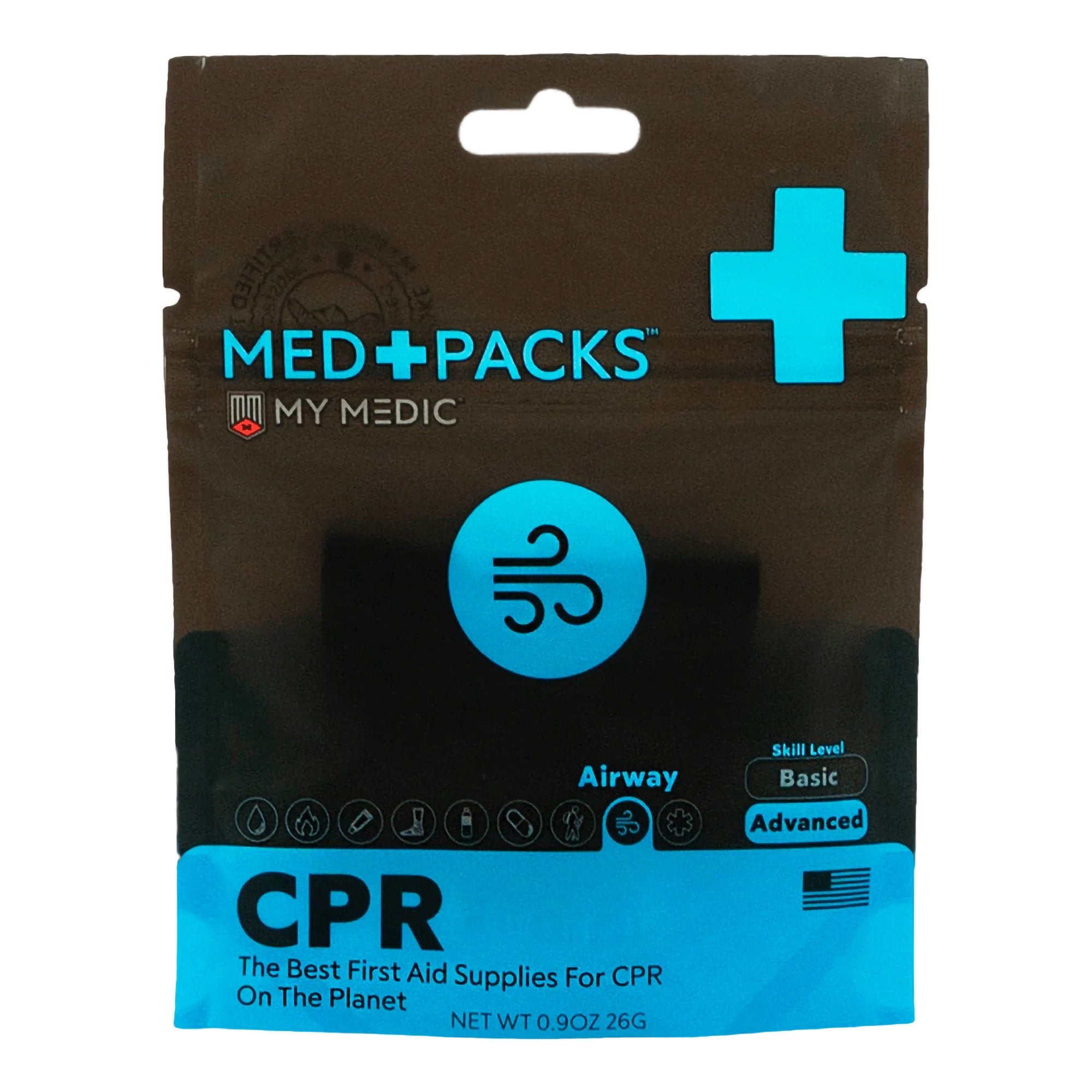 First Aid Kit My Medic MED PACKS CPR Plastic Pouch
