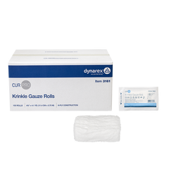 Fluff Bandage Roll Dynarex 4-1/2 Inch X 4-1/10 Yard 6-Ply Sterile 1 per Pouch, Packaging Type- Case