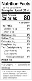 Tube Feeding Formula ProSource TF20 Unflavored Liquid 60 mL Pouch,Packaging Type- Each