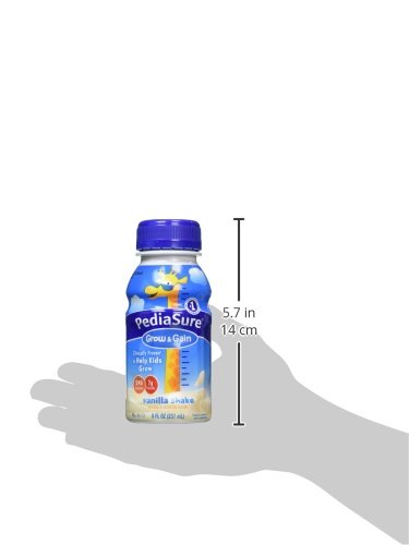 Pediatric Oral Supplement PediaSure Grow & Gain Shake Vanilla Flavor 8 oz. Bottle Liquid Calories,Packaging Type- Each