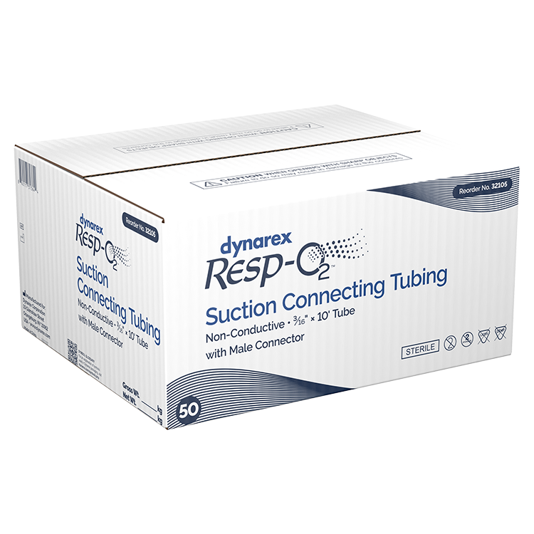 Dynarex Suction Connecting Tubing - Durable, Flexible Design for Efficient Suctioning. Ideal for Medical Use, Ensures Reliable Performance and Easy Handling.