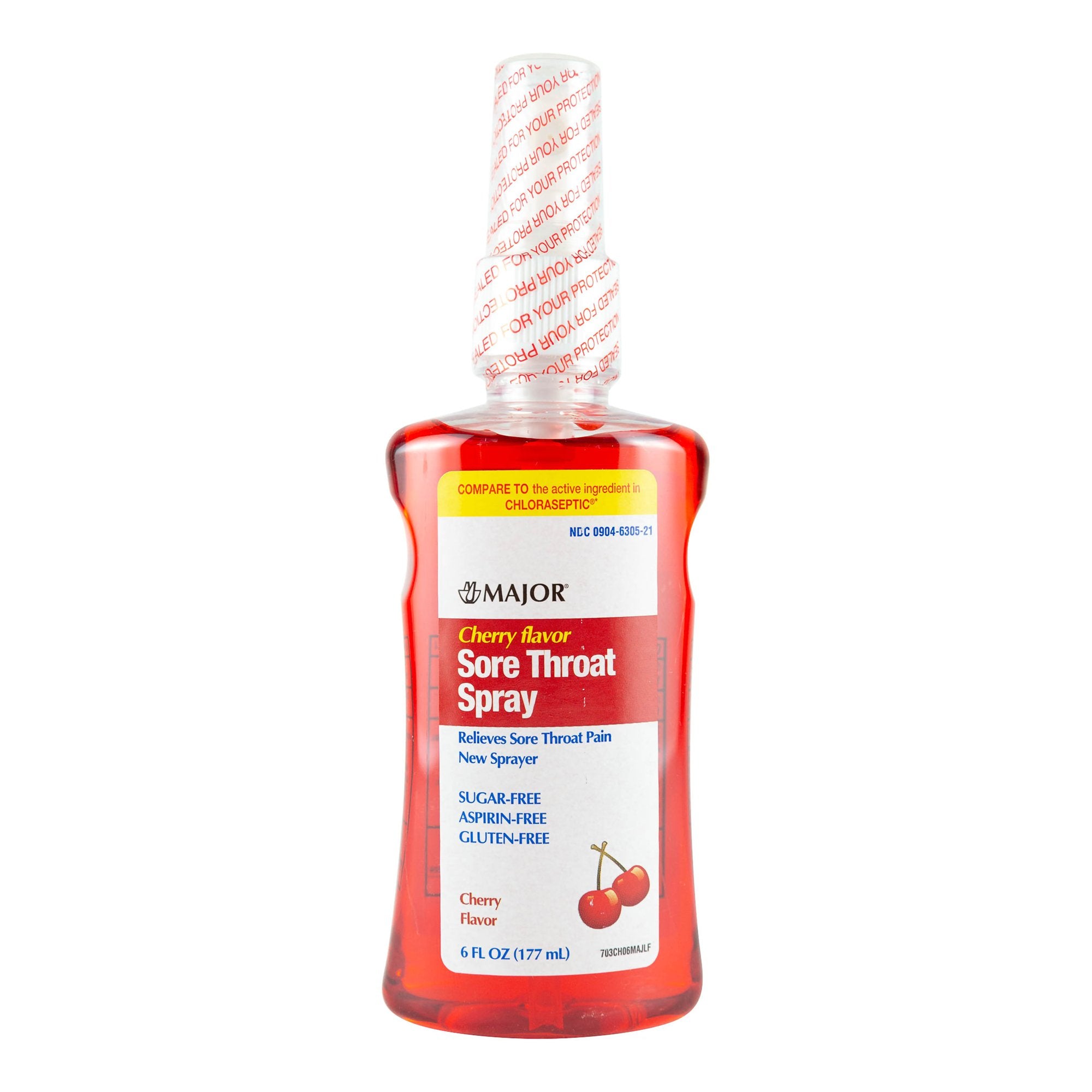 Sore Throat Relief Major 1.4% Strength Oral Spray 6 oz.
