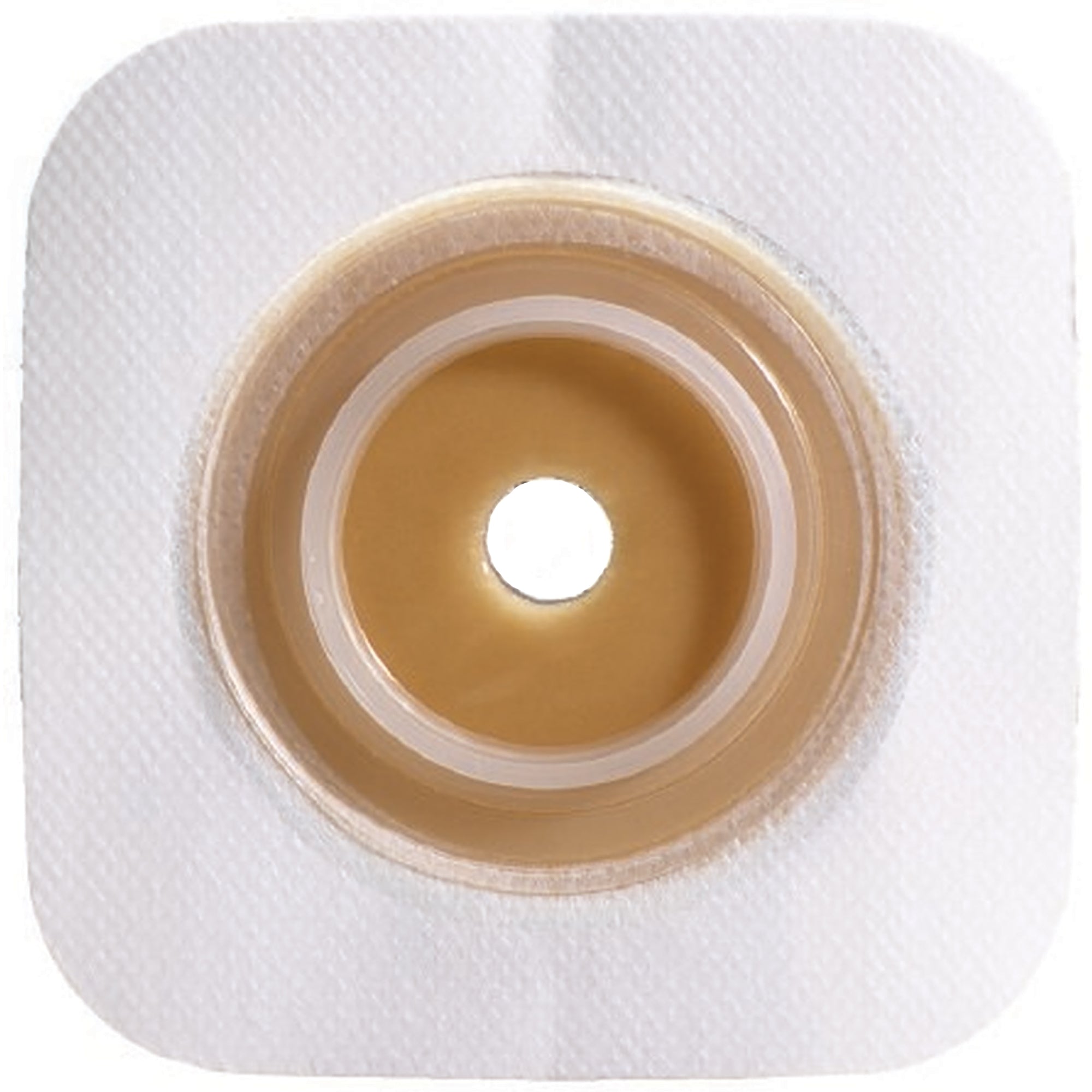 Ostomy Barrier Sur-Fit Natura Trim to Fit, Standard Wear Stomahesive Adhesive 70 mm Flange Sur-Fit Natura System Hydrocolloid 1-7/8 to 2-1/2 Inch Opening 5 X 5 Inch | 10/Box