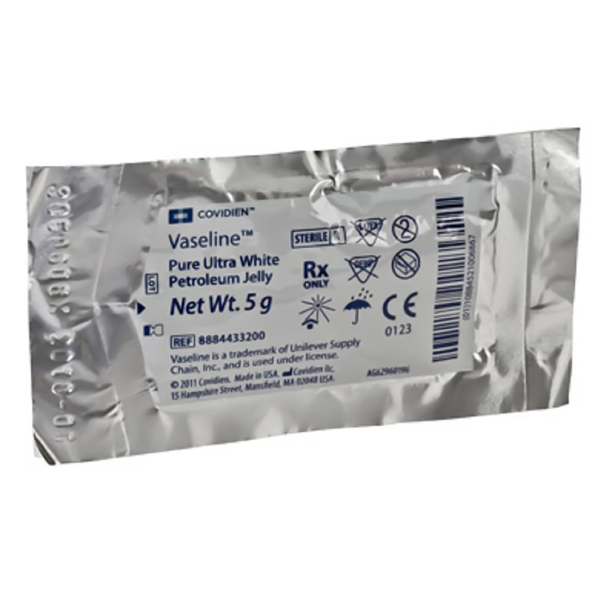 Petroleum Jelly Vaseline 144 Per Box Individual Packet Sterile,Packaging Type- Box