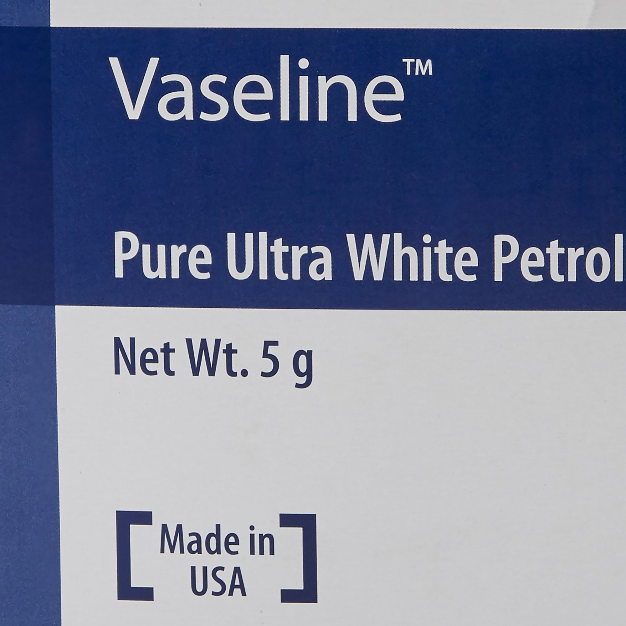 Petroleum Jelly Vaseline 144 Per Box Individual Packet Sterile, Packaging Type- Case