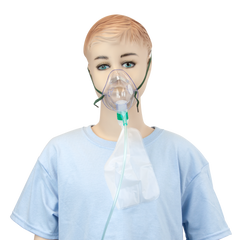 Dynarex Non-Rebreather & 3-in-1 Oxygen Masks | Reliable Oxygen Delivery for Emergency Care | Comfortable Fit & Secure Seal for Optimal Breathing Support