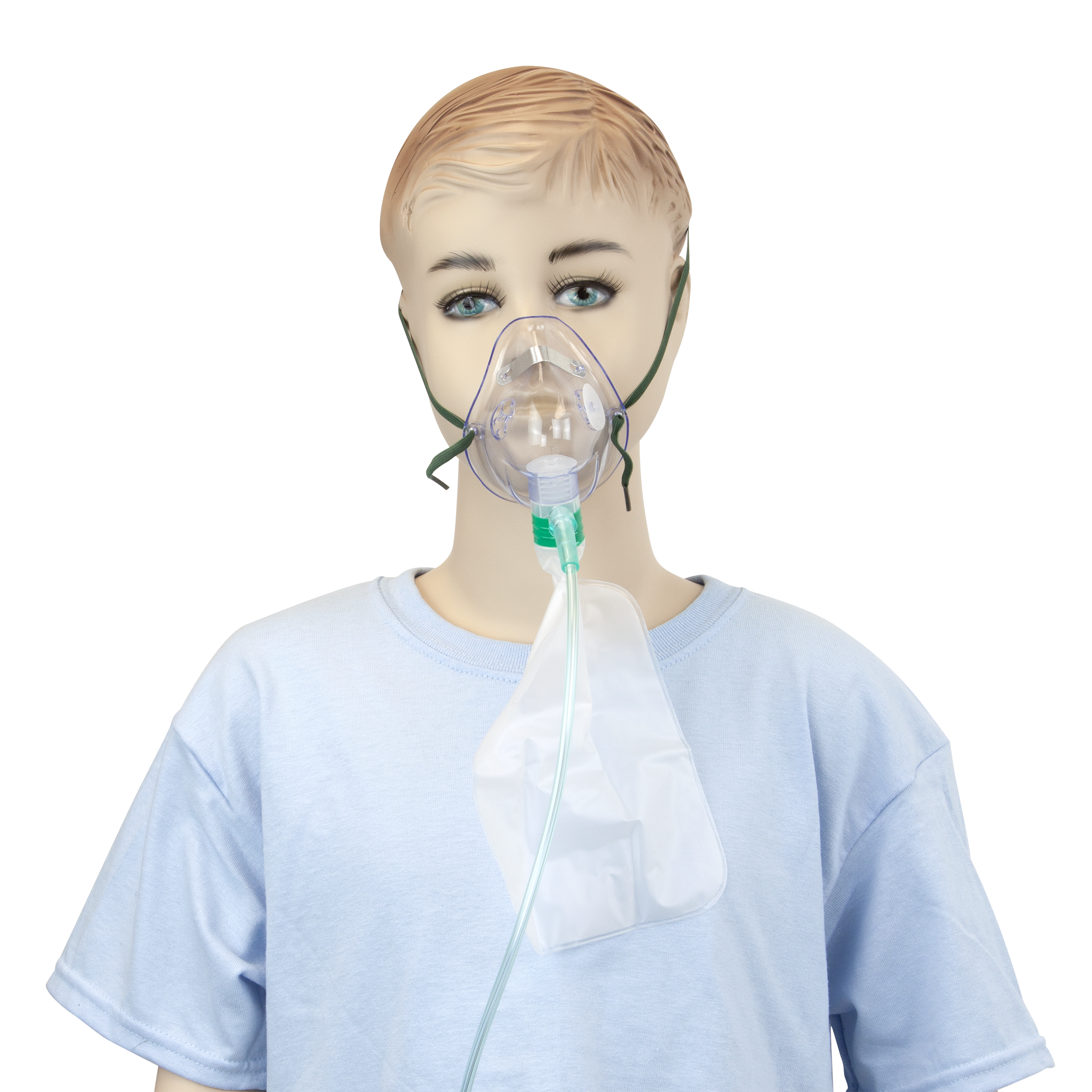 Máscaras de oxígeno Dynarex sin rebreather y 3 en 1 | Suministro confiable de oxígeno para emergencias | Ajuste cómodo y sellado seguro para una respiración óptima