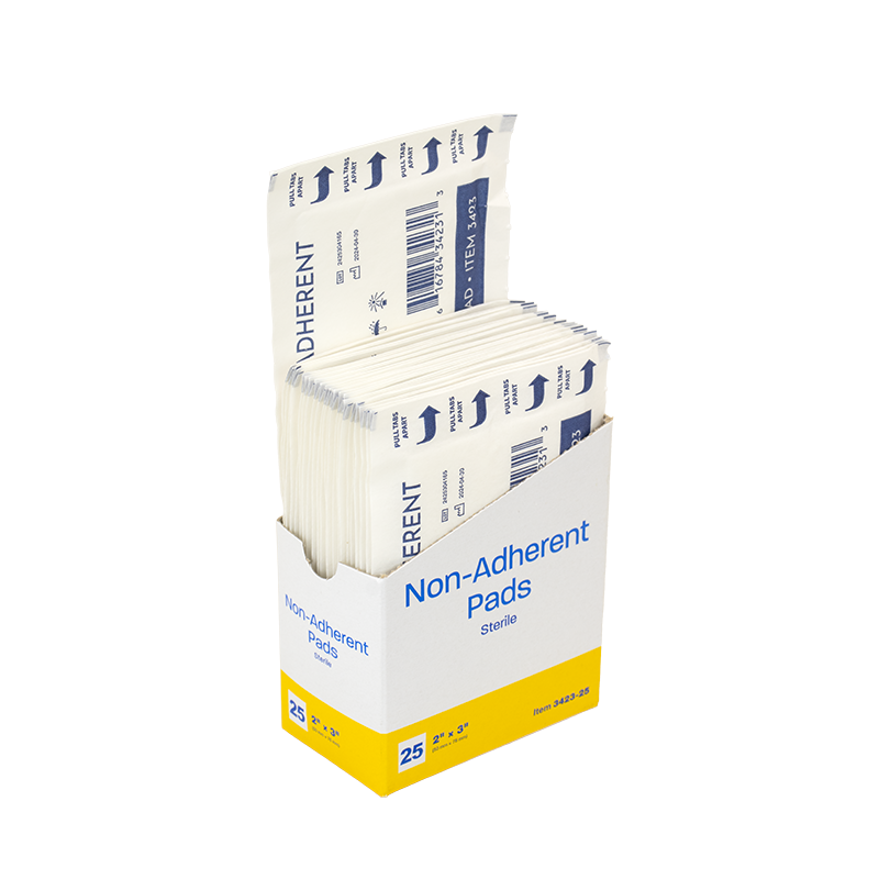 Non-Adherent Dressing Dynarex 2 X 3 Inch Sterile 100 per Pack, Packaging Type- Case