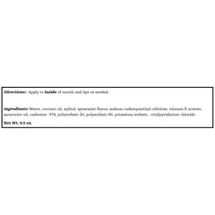 Mouth Moisturizer Toothette 0.5 oz. Cream, Packaging Type- Case