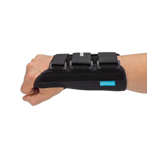 Wrist / Forearm Brace Ossur Formfit Aluminum / Cotton / Polyester Left Hand Black Large
