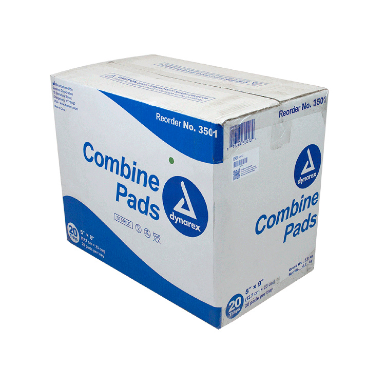 dynarex combine pads sterile non sterile 1